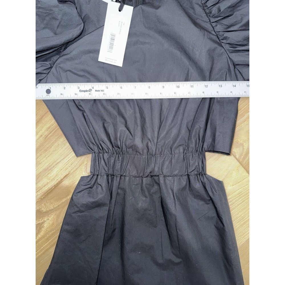Cara Cara Bonnie Puff Sleeve Dress Black Size 0 - Picture 11 of 12